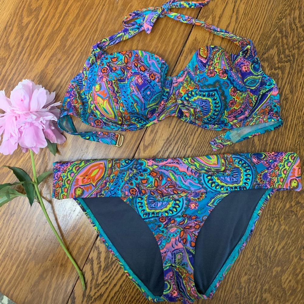 Victoria secret Paisley bikini set